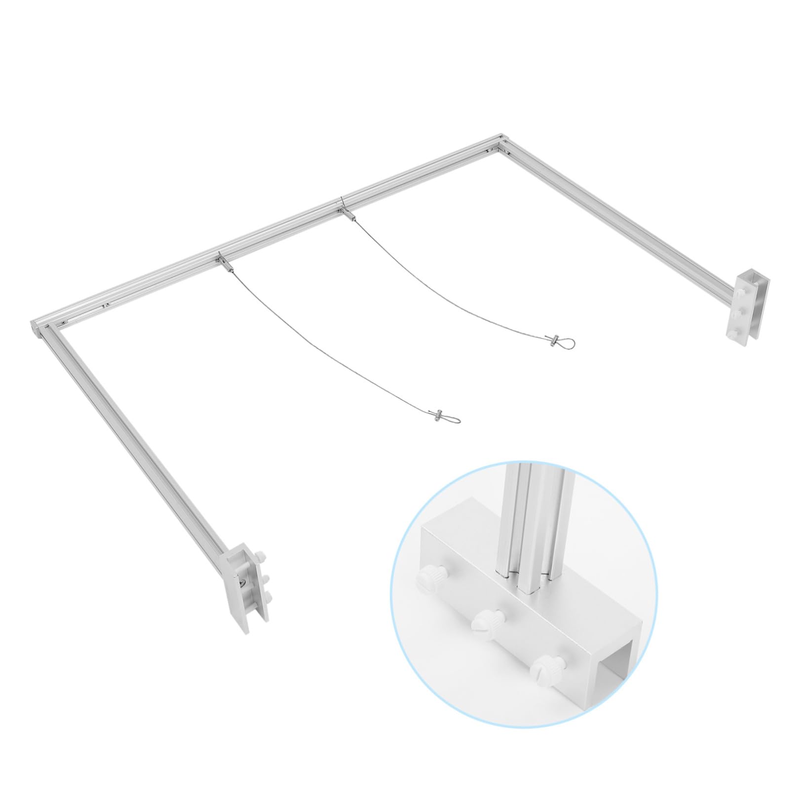 Soportes Ajustables Para Luz De Acuario - 2 Unidades, Aleación De Aluminio, Altura Regulable, Para Acuarios Marinos Y De Agua Dulce