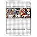 KITCHENATICS Volette de Refroidissement et Cuisson en Acier Inoxydable - Idéal pour Pâtisserie et Cuisson au Four. Grille en Fil d’Acier Épais et Robuste Résistant à la Rouille (29,97 x 42,93 CM)