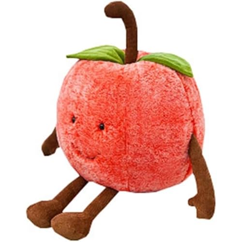 ZLBYXLUさくらんぼ チェリー 可愛い面白い ぬいぐるみ おもちゃ 人形 フルーツ 眠り枕 抱き枕 抱きまくら ふわふわ 心地いい かわいい 子供 女性 お祝い インテリア 彼女へ 誕生日プレゼント 記念日 店飾り 25CM さくらんぼ (60CM)