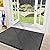 Mibao Front Door Mat, Heavy Duty Durable Welcome Mat for Outdoor Indoor, Dirt Trapper Waterproof Super Absorbent Door Mat for Entryway Outside Patio Porch, 61.5" x 36", Gray