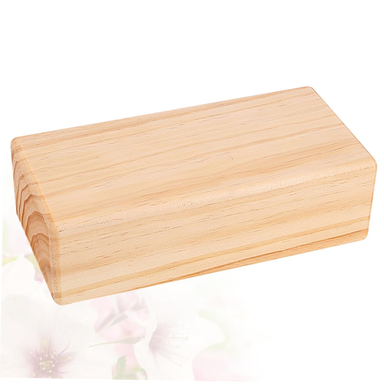 NAMOARLY Yoga Block Solid Wood Lightweight Comfortable Non for Yoga and Exercise