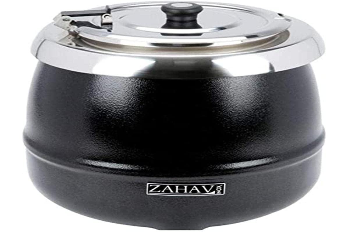 Zahav Inox, ATS1010, Sopeira 10L Elétrica 220V, Preta, Aço Inox