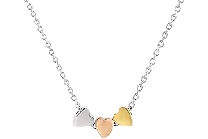 14k Stainless Steel Heart Necklace