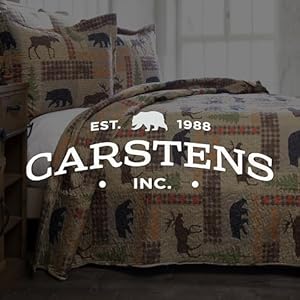 Carstens inc rustic cabin country bedding set microfiber quilt rustic lake country fullqueen  urban country home decor