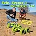 Threeking RC Stunt Cars Remote Control Car Double-Sided Driving 360-degree Flips Rotating Car Toy, Green