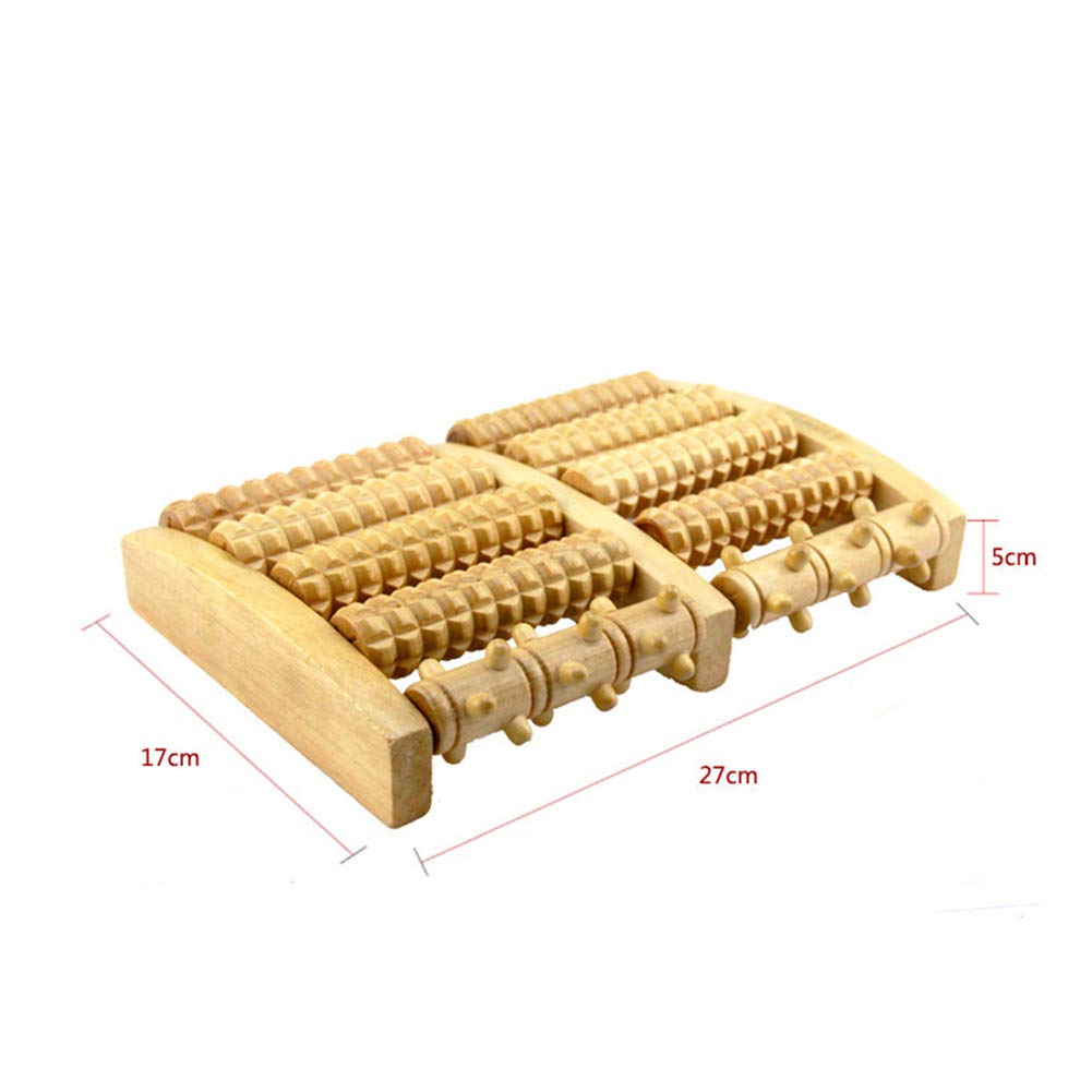 CheungLee dual fußmassager roller. entlasten fersensporn, stress, heel, bogen-schmerz-the original shiatsu akupressur entspannung.