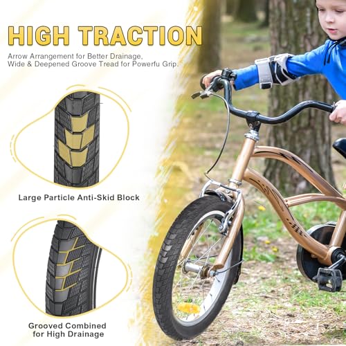 ZUKKA 20/24/26/27.5 x 2.4 Inch Bike Tire Folding Replacement