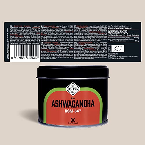 Ashwagandha KSM-66® Bio | 80 Capsule | 600mg |