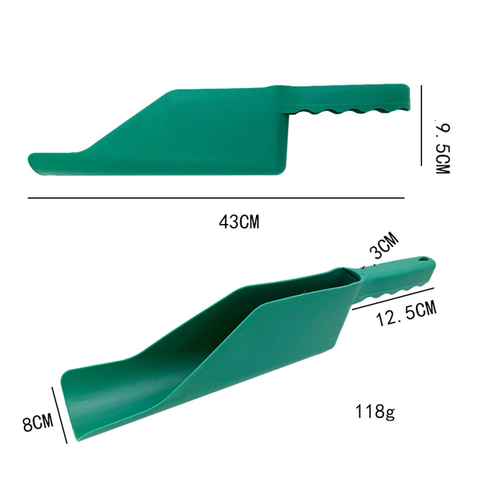 Reinigingsgereedschap voor dak, lepel en schep voor het reinigen van tuinbladeren, sloot, villa's, herenhuizen