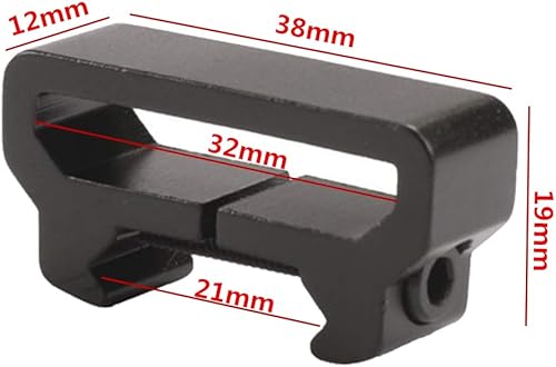 Miniatura 2 de Accesorio adaptador de montaje de honda 2PCS para riel Weaver Picatinny