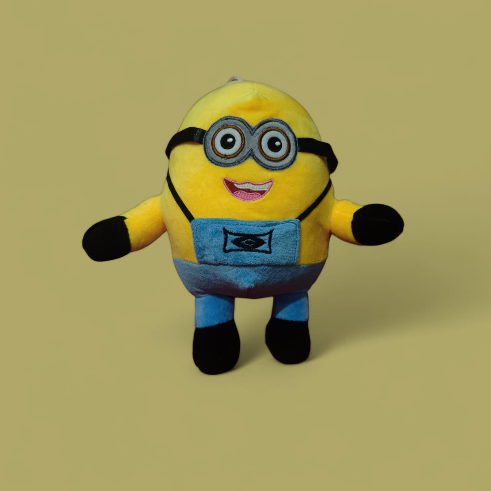 Plush New Henchmans Toy, 35 cm, Yellow and Blue