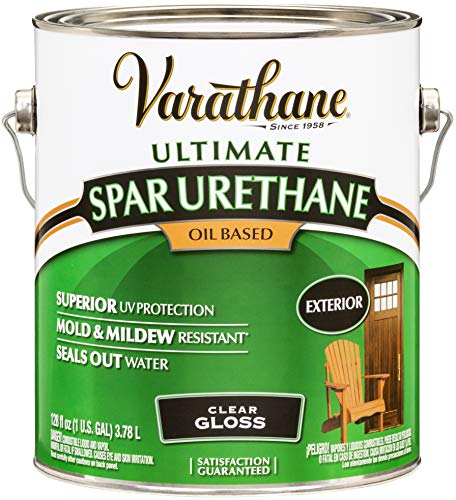 Rust-OLEUM 9232 Varathane Gallon Gloss Exterior Spar Urethan...