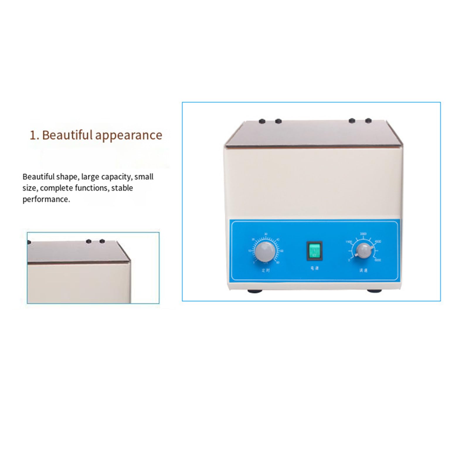 Centrífuga de laboratorio eléctrica 50ml 100ml 4000rpm 2800xg PRP PRF baja velocidad