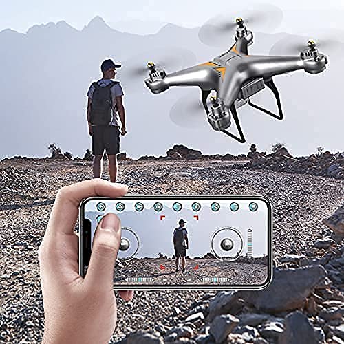 Drohne Land und Luft Dual Purpose mit 4K HD Kamera Flugbahn,App Control,Optical Flow,Altitude Hold Quadcopter Einfach zu… – Bild 8