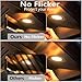 ZwwYvv Appliance Light 8206232A Bulb for Under Range Hood Appliance Refrigerator,40W 125V E17 Intermediate Base Under Hood Microwave Bulb Fit for Whirlpool Microwave, Dimmable,Warm White,6-Pack