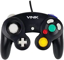 CONTROLE PARA PC COM FIO USB MODELO GC – VINIK, Preto