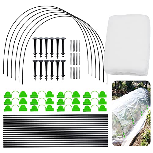 LYLIDIA Gewächshausreifen Pflanztunnel Bögen für Hochbeet, Tunnelbögen...