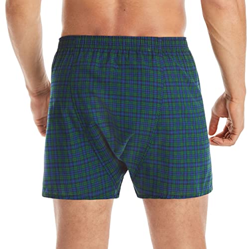 Hanes Ultimate Mens Big Tartan - Multiple Packs And Colors Boxer Shorts, Assorted 5 Pack, Large Us #TOP2