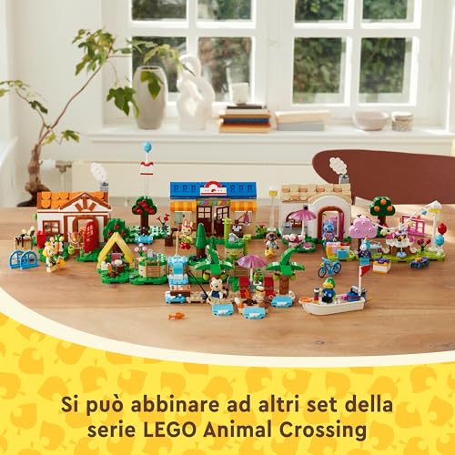 Animal Crossing Tour in Barca di Remo, Giochi Creativi per Bambini e Bambine da 6 Anni con 2 Personaggi della Serie di Videogiochi Incluso Scott lo Scoiattolo, Idea Regalo di Compleanno 77048 - Lego - Immagine 7