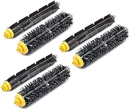 caSino187 OEM 3 x Sets Bristle & Flexible Beater Brush Set for Roomba 600 700 Series 614 618 620 621 630 635 640 645 650 652 655 660 665 670 671 675 680 690 692 695 760 761 770 780