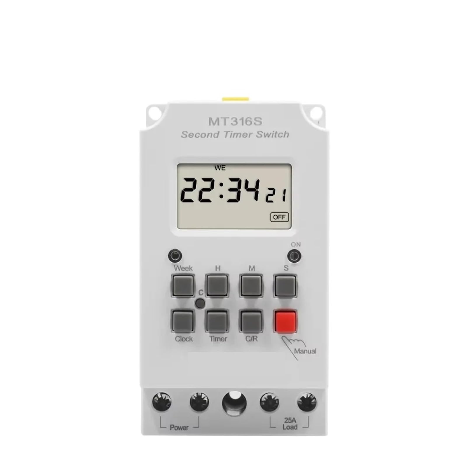 Pknaqwlsx 25A 110V Mt316s Series Daily Weekly Programmable Digital Time Switch Automatic Micro Timer Control Electronics 25A/30A 110V/220V