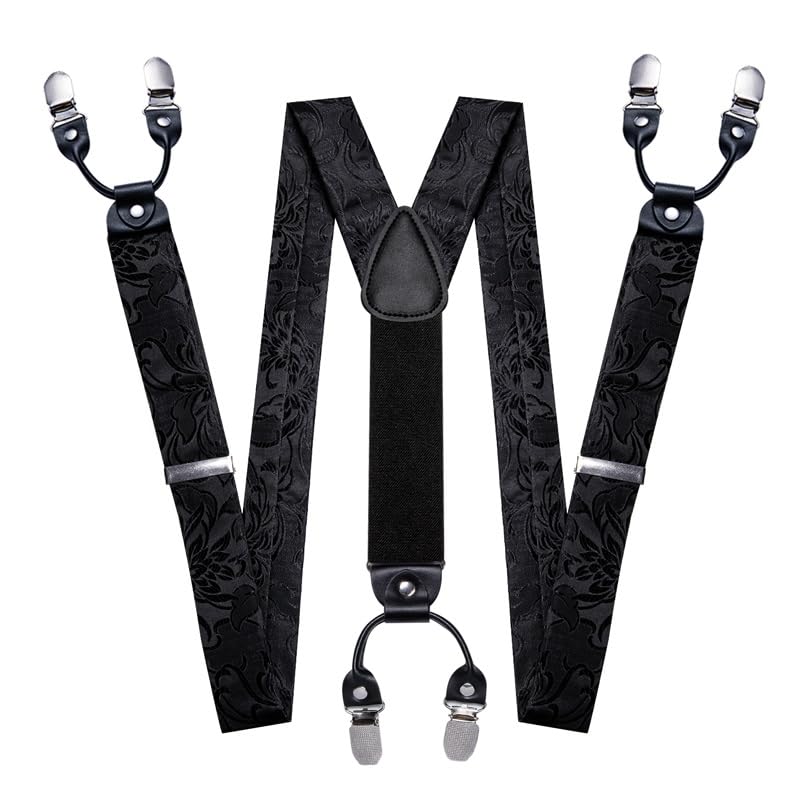 Set de tirantes, corbata y gemelos para hombre miniatura 6