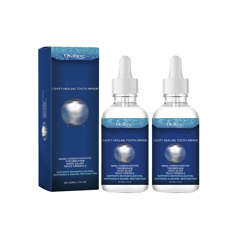 Dentite Cavity Healing Tooth Armor, Dentite Tooth Armor, Dentite Cavity Healing Tooth Armor Liquid, Dentite Cavity Tooth Armor, Helps Keep Gum Heālthy (2pcs) , Transparent