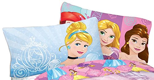 Disney Princess Reversible Standard Pillowcase - Dreaming Princess