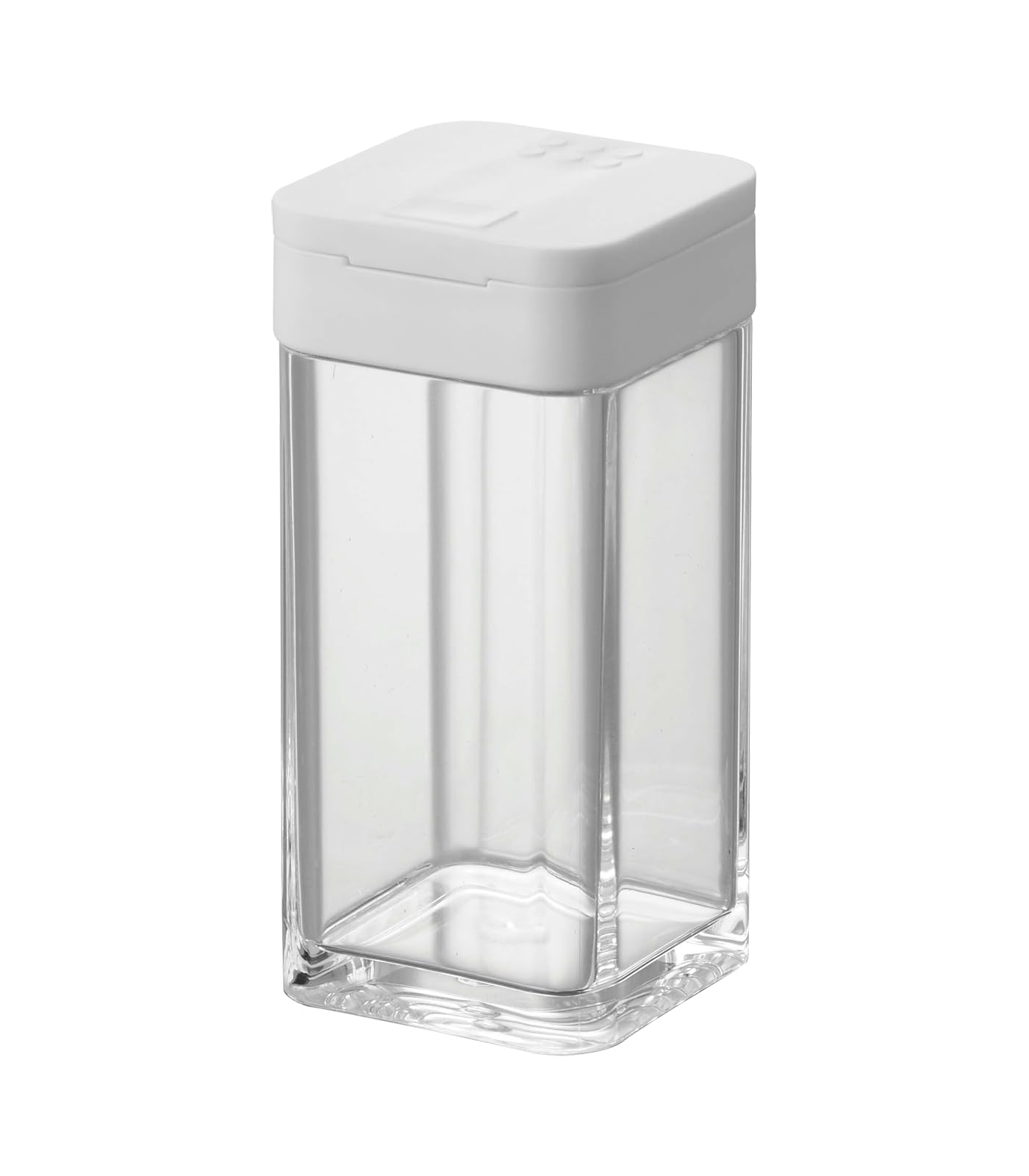 Yamazaki Home Spice Shaker Jar, Seasoning Container Bottle | Plastic, One Size, White