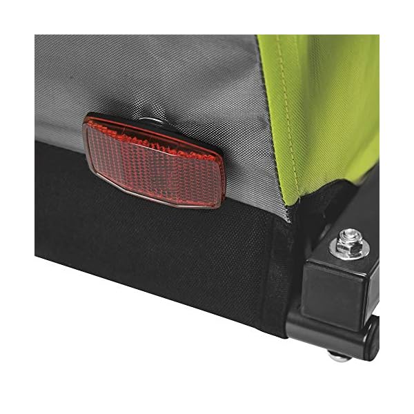 Allen Sports ES2-G Fahrradanhänger für 2 Kinder, Unisex, für Erwachsene, Grün, für 2 Kinder – Bild 9