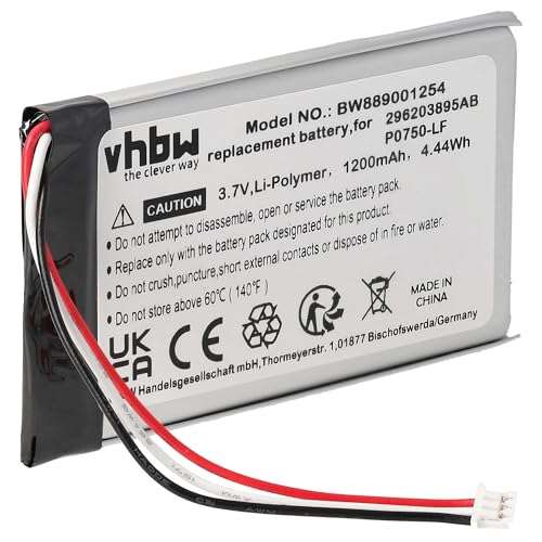 Batteria ricaricabile per lettori di carte di credito, lettori di microchip | Ogni cella della batteria è testata