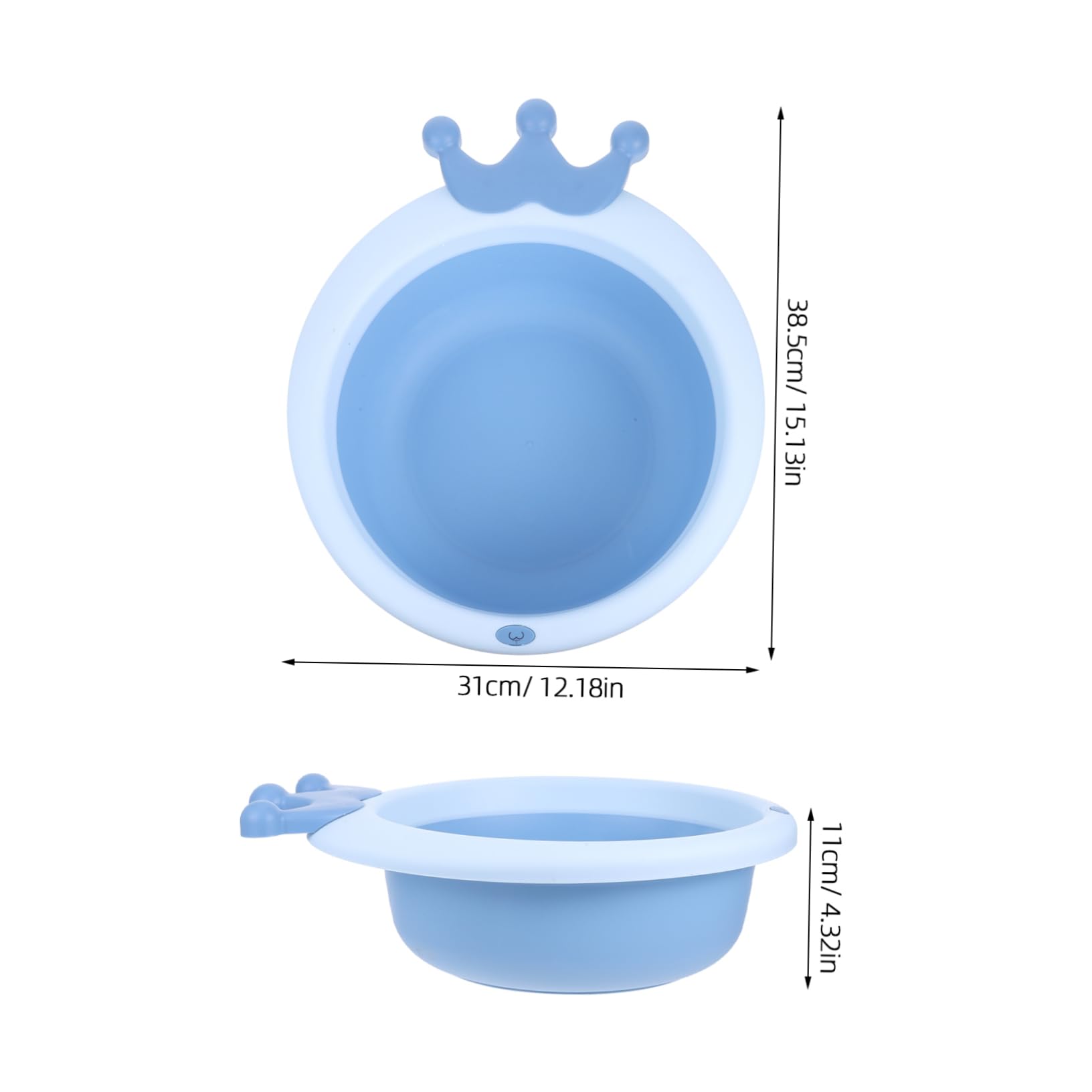 Abaodam Basin Collapsible Wash Basin Soft Sink Bath for Boys and Girls Compact for Camping