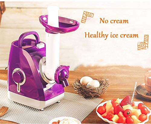 Hefacy Eiscreme-Maschine, automatische Kühlfunktion, tragbare Frucht-Eismaschine – Bild 3