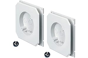 iMBAPrice 8141F-2 (2-Pack) Non-Metallic Siding Light Mount