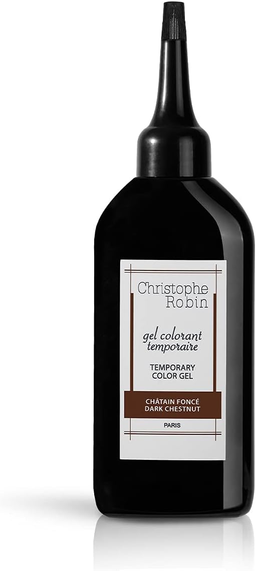 Christophe Robin Temporary Color Gel - Dark Chestnut 100ml