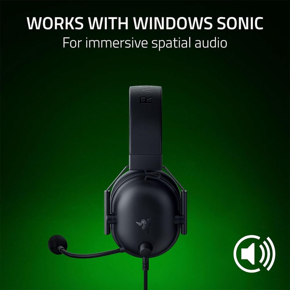 Razer Fone de ouvido BlackShark V2 X Xbox: drivers de 50 mm