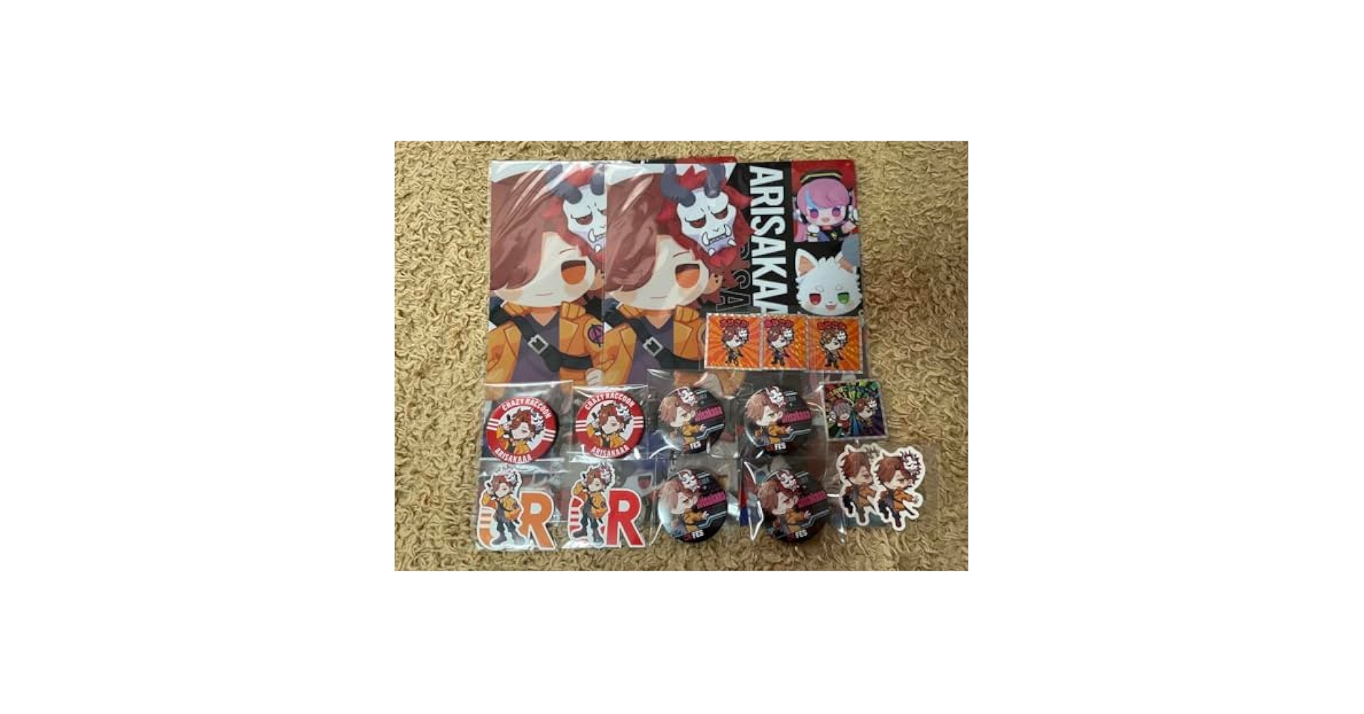Amazon.co.jp: CrazyRon CR ありさか グッズ : おもちゃ