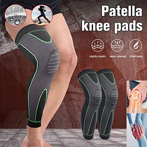 huayao Joelheira, confortável, perna longa respirável, joelheira, futebol, dor nas articulações, sup