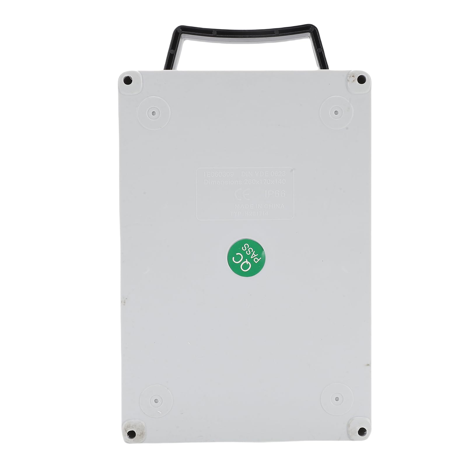 Fabater Scatola di Distribuzione della Presa Elettrica Impermeabile, Scatola della Presa Industriale Portatile per Officina, Cantiere