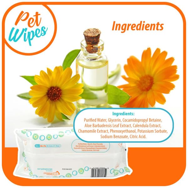 pet-Wipes-for-Dogs-and-Cats-Hypoallergenic-Natural-Products-for-Cleansing-from-Nose-to-Tail-100-Count-8x7in-Wipes-Perfect-for-Grooming-and-Cleaning-Made-in-The-USA-Fragance-Free - Cucciolini Doodles   pet-Wipes-for-Dogs-and-Cats-Hypoallergenic-Natural-Products-for-Cleansing-from-Nose-to-Tail-100-Count-8x7in-Wipes-Perfect-for-Grooming-and-Cleaning-Made-in-The-USA-Fragance-Free