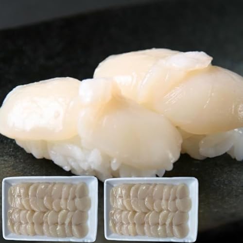 20枚×2p【寿司総合卸売スシックス】寿司ネタ ほたて貝柱開き 40枚(20枚×2p) 業務用 生食用 すしねた ホタテ 刺身用 手巻き寿司 海鮮丼 北海道産