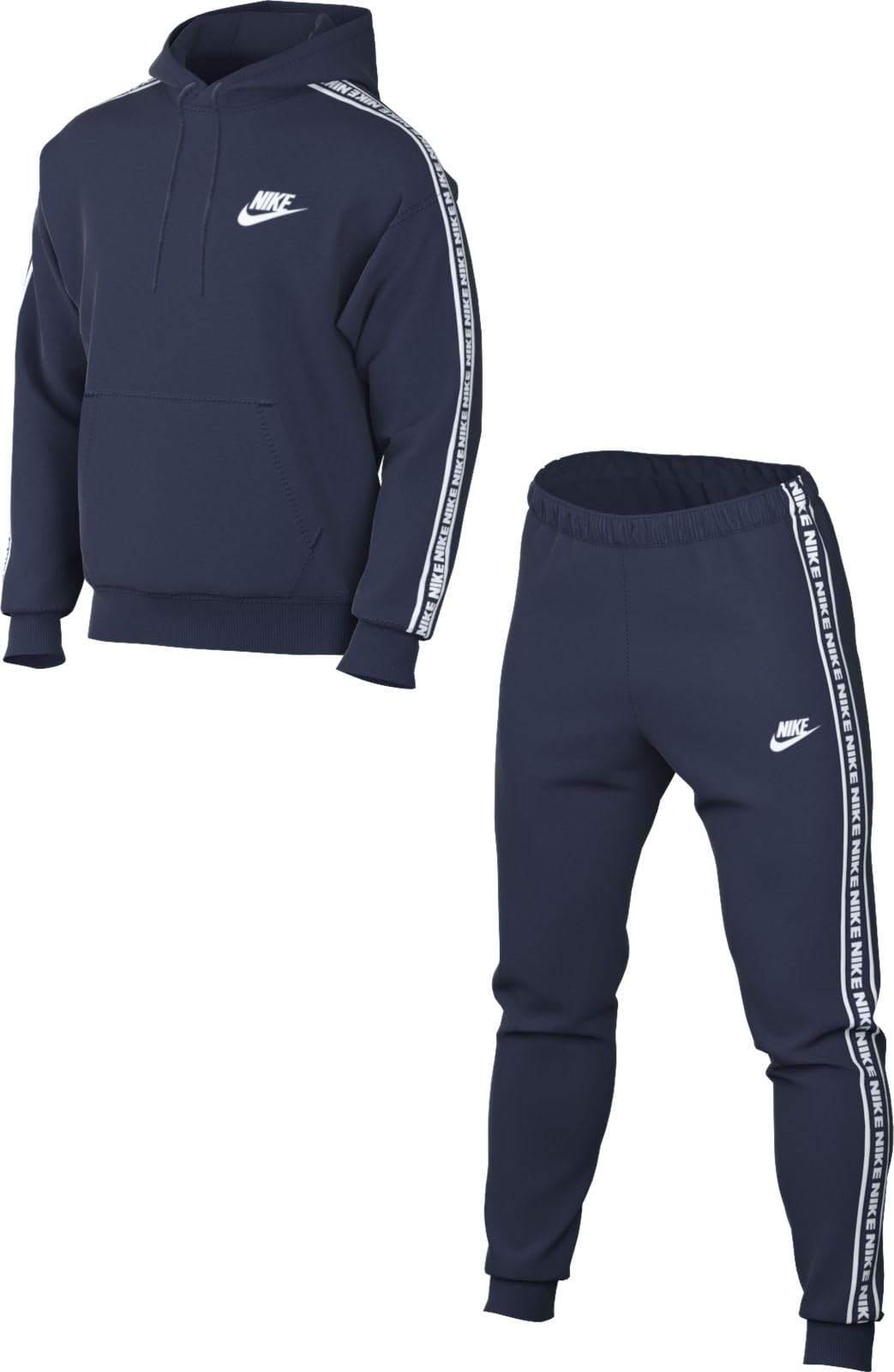 Nike Club Nike Tape Tracksuit Navy Nikemens Club Fleece Tracksuit