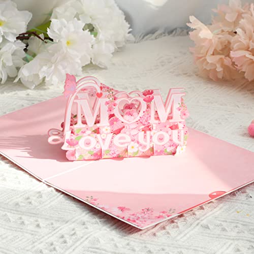 Paper Spiritz ̓|bvAbvJ[h I Love Mom Ȃւ̒av[g bZ[W^Oƕt ̓Mtg LO ސE ap[eB[