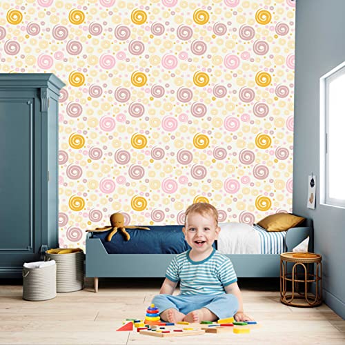 Image of CABANA HOMES (45cm x 125cm, 1 Roll (6 sq.ft) Wallpaper for Kids Room Self Adhesive,Wall Stickers,Baby Room,Wardrobe,Furniture