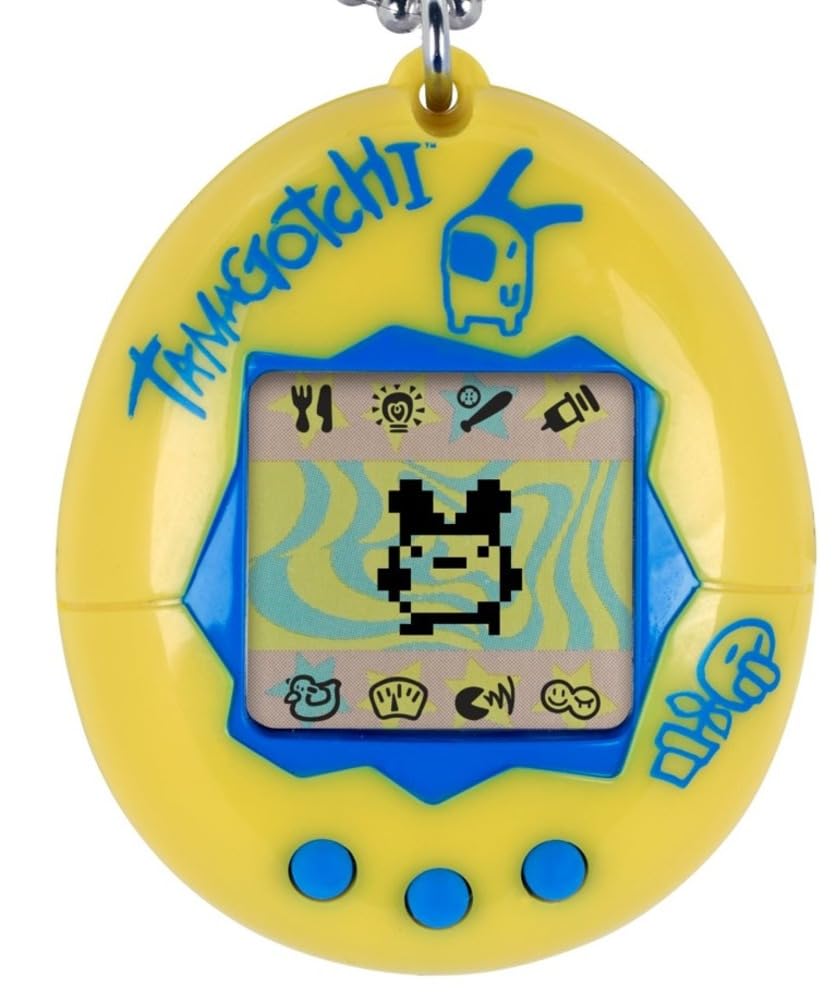 Tamagotchi 42812 Original Yellow & Blue - Feed, Care, Nurture