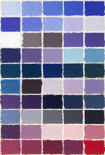 Amazon.co.jp: Giraultソフトパステル - ブルー&バイオレット 50