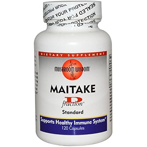 Mushroom Wisdom Maitake D-Fraction - 120 Capsules Cover