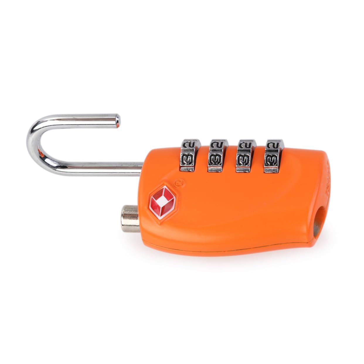 Mikikit Lucchetto Arancione Da 3 Pezzi Per Valigia Lucchetto A Combinazione Approvato 4 Codici Per La Sicurezza Dei Bagagli