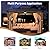 COSIEST 10x12FT Cedar Wood Gazebo, Outdoor Hardtop Gazebo with 2-Tier Galvanized Steel Roof, Netting & Curtains, Wooden Gazebo Pavilion for Patio Backyard Deck Lawn