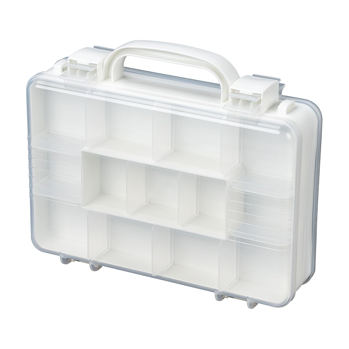 Amazon.co.jp: JEJアステージ 推し活 収納ケース ホワイト 仕切